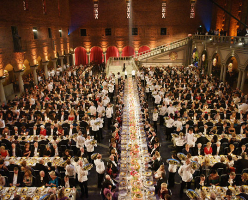 Stockholm Coty Hall dinner
